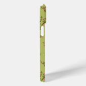 Wilde bloemen op chartreuse groen gegooid Case-Mate iPhone case (Achterkant / Rechts)