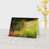 Wilde bloemen op maat kaart (Gele Bloem)