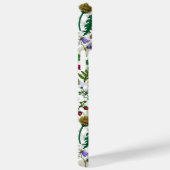 Wilde bloemen op wit Case-Mate iPhone case (Achterkant / Rechts)