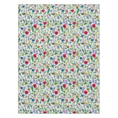Wilde bloemen op wit tafelkleed (Voorkant)