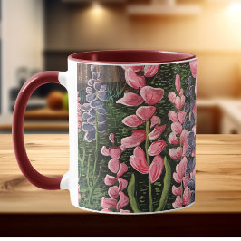 Wilde Bloemen Originele Kunstwerk Mok