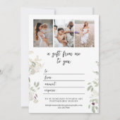 Wilde bloemen | Ovale foto | Fotografie cadeau Kaa (Achterkant)