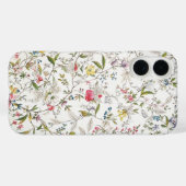 Wilde bloemen patroon iPhone / iPad case (Achterkant (horizontaal))