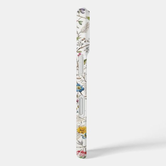 Wilde bloemen  patroon iPhone / iPad case (Achterkant / Rechts)