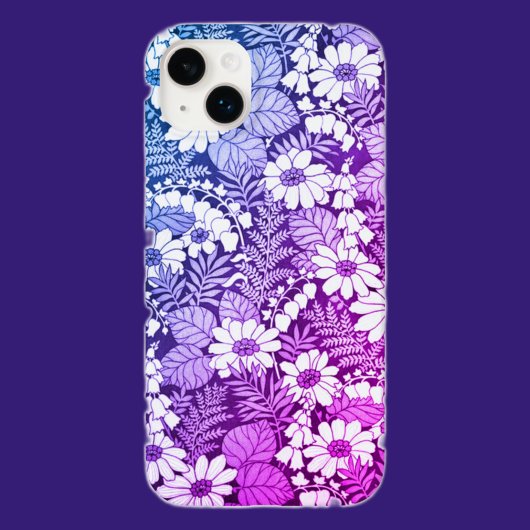 Wilde bloemen  patroon iPhone / iPad case