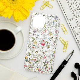 Wilde bloemen  patroon iPhone / iPad case