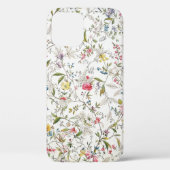Wilde bloemen  patroon iPhone / iPad case (Achterkant)