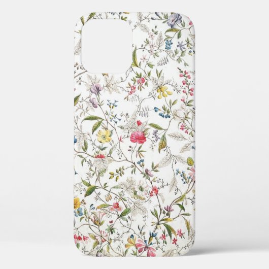Wilde bloemen  patroon iPhone / iPad case (Achterkant)