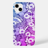 Wilde bloemen  patroon iPhone / iPad case (Achterkant)