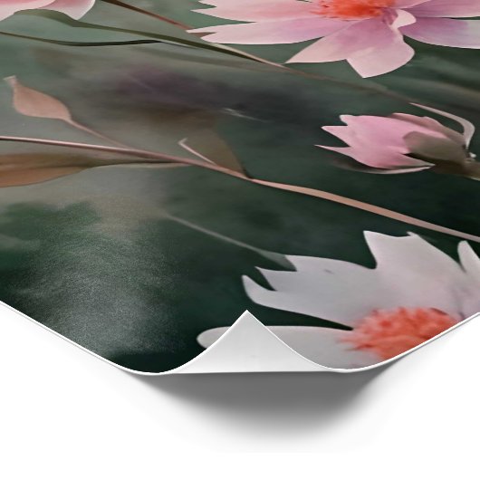 wilde bloemen perfect poster (Hoek)