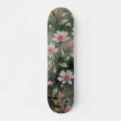 wilde bloemen persoonlijk skateboard (Voorkant)