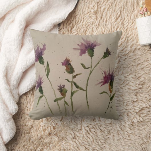 Wilde bloemen Pillow Kussen (Deken)