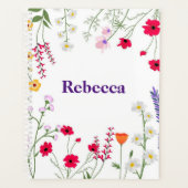 Wilde bloemen planner (Voorkant)