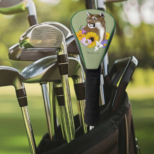 Wilde Bloemen Poema Bergleeuw Poema  Golfheadcover