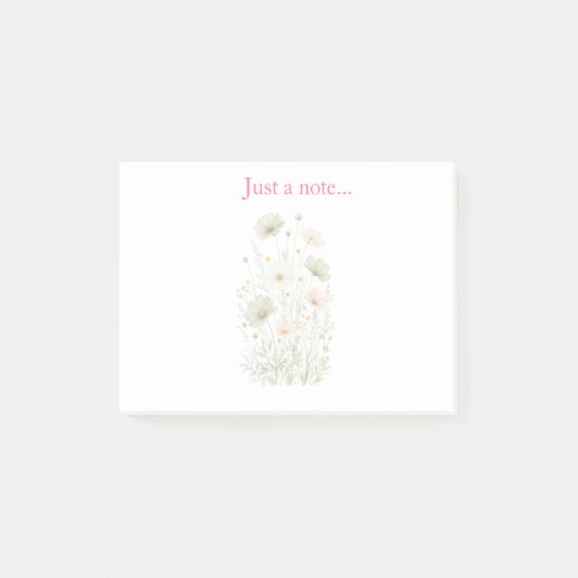 Wilde Bloemen Post-it Briefjes Post-it® Notes (Voorkant)
