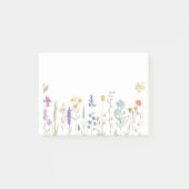 Wilde bloemen posten het post-it® notes (Voorkant)