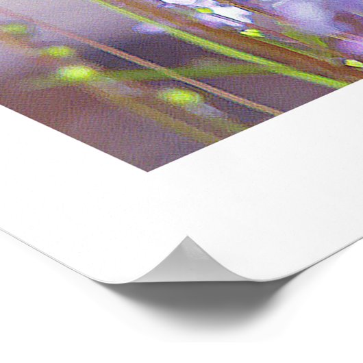 Wilde bloemen poster (Hoek)