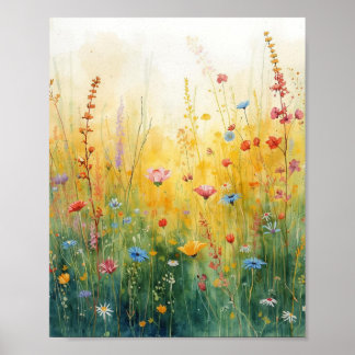 Wilde Bloemen Poster