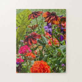Wilde Bloemen Puzzel, 28 cm x 35,5 cm, 252 stukjes Legpuzzel