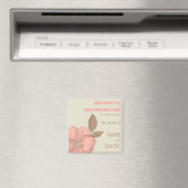 Wilde bloemen redden de datummagneten magneet (Insitu (Vaatwasser))