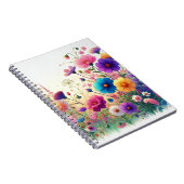 Wilde Bloemen Rhapsodie Notitieboek (Rechterzijde)