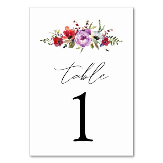 Wilde Bloemen & Romantiek Kaart (Voorkant)