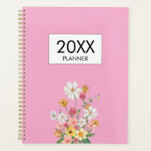 Wilde Bloemen Roze Gepersonaliseerd
