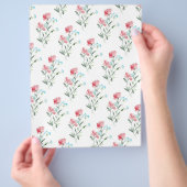  wilde bloemen | Rustige DIY Enveloppen Liner Flyer (Hand)