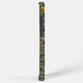 Wilde bloemen samsung galaxy hoesje (Rechterkant)