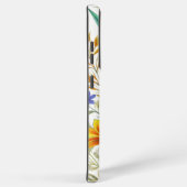 Wilde bloemen samsung galaxy hoesje (Rechterkant)