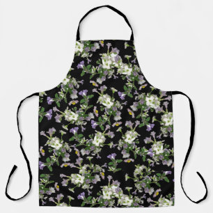 Wilde bloemen schort
