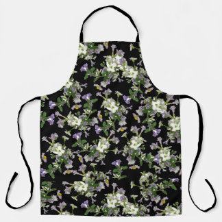 Wilde bloemen schort