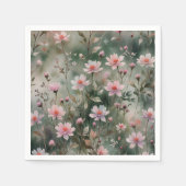  wilde bloemen servet (Voorkant)