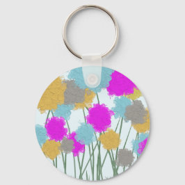  wilde bloemen sleutelhanger