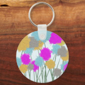  wilde bloemen sleutelhanger (Voorkant)