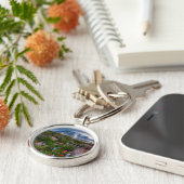 Wilde bloemen sleutelhanger (Zijkant)