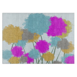  wilde bloemen snijplank