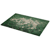 Wilde bloemen snijplank (Hoek)