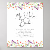 Wilde bloemen Spelbord Poster (Voorkant)