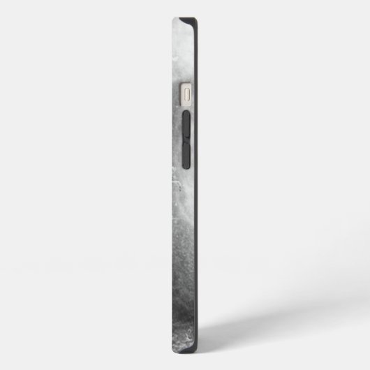 Wilde bloemen Stripe iPhone Hoesje (Linkerkant)