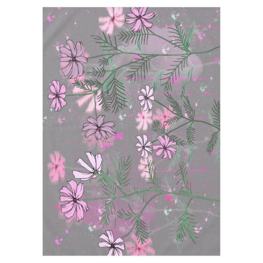 Wilde bloemen tafelkleed (Voorkant)