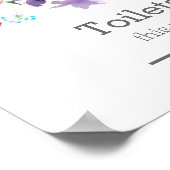  wilde bloemen | Tandbouwmateriaal voor het huweli Poster (Hoek)