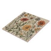  wilde bloemen tegeltje (Zijkant)