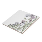 Wilde bloemen tegeltje (Zijkant)