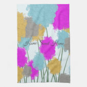  wilde bloemen theedoek (Verticaal)