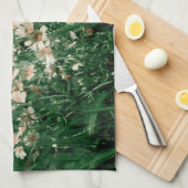 Wilde bloemen theedoek (Quarter Fold)
