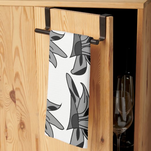 wilde bloemen theedoek (Derde Gevouwen)