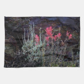 Wilde bloemen theedoek (Horizontaal)