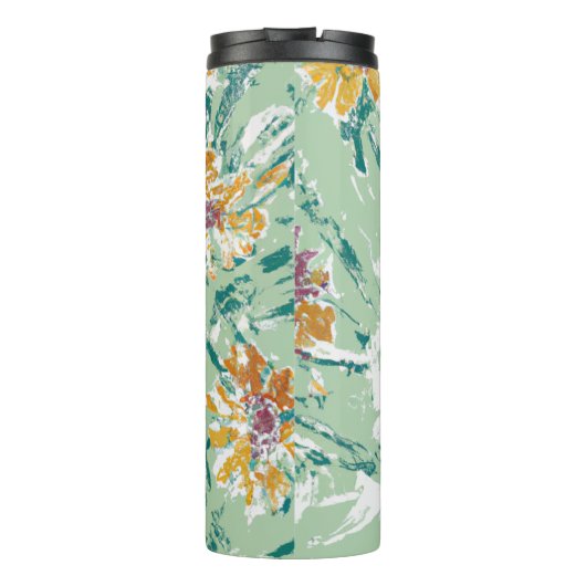 Wilde bloemen thermosbeker (Achterkant)