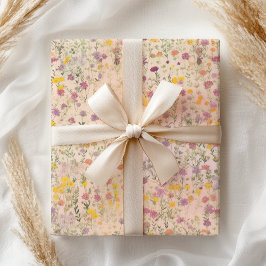 Wilde bloemen tissuepapier